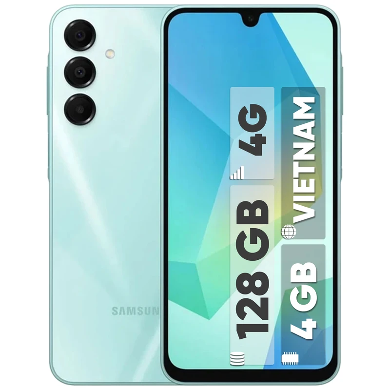 گوشی موبایل سامسونگ مدل A16 ظرفیت 128 گیگابایت رم 4