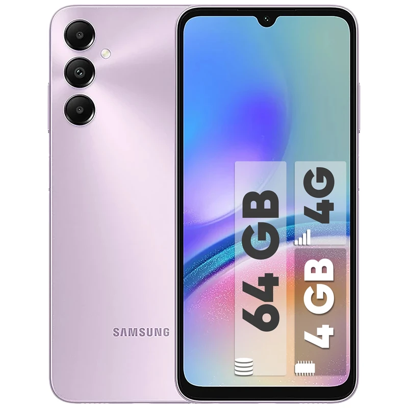 گوشی موبایل سامسونگ مدل A05S ظرفیت 64 گیگابایت رم 4