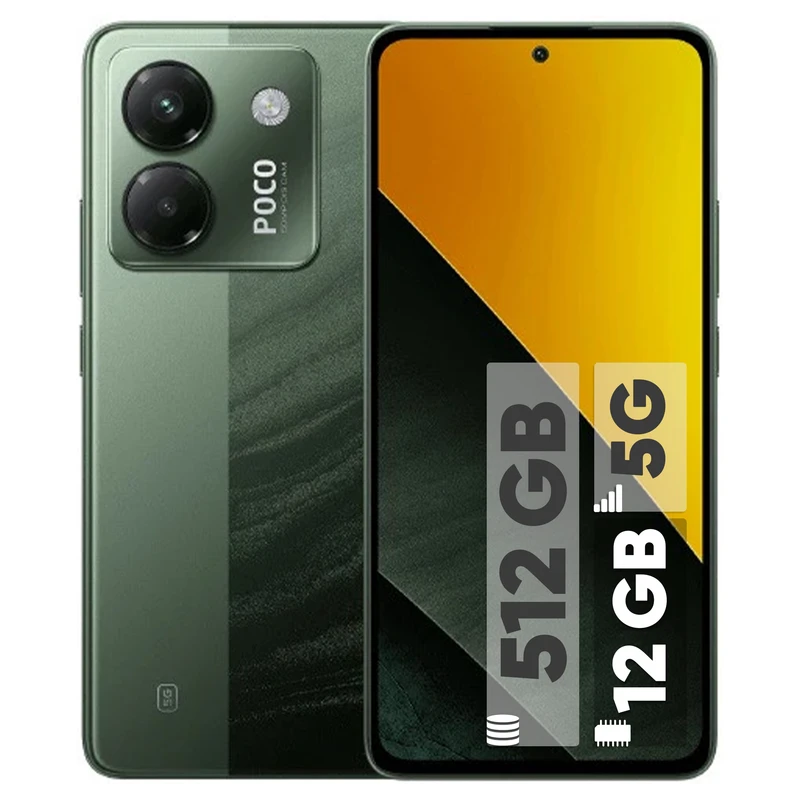 گوشی موبایل شیائومی مدل Poco M7pro 5G ظرفیت 512 گیگابایت رم 12